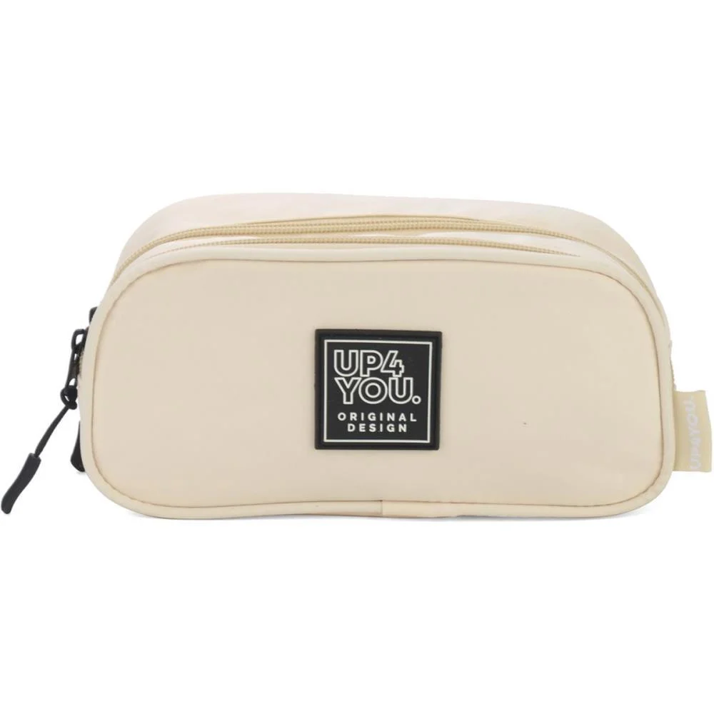 ESTOJO DUPLO TECIDO UP4YOU BEGE LUXCEL (UNIDADE) - imagem 3