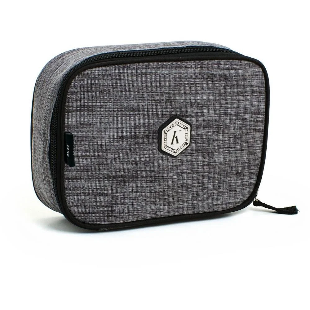 ESTOJO BOX JUVENILC/COMPARTIMENTO CINZA KIT (UNIDADE) - imagem 3