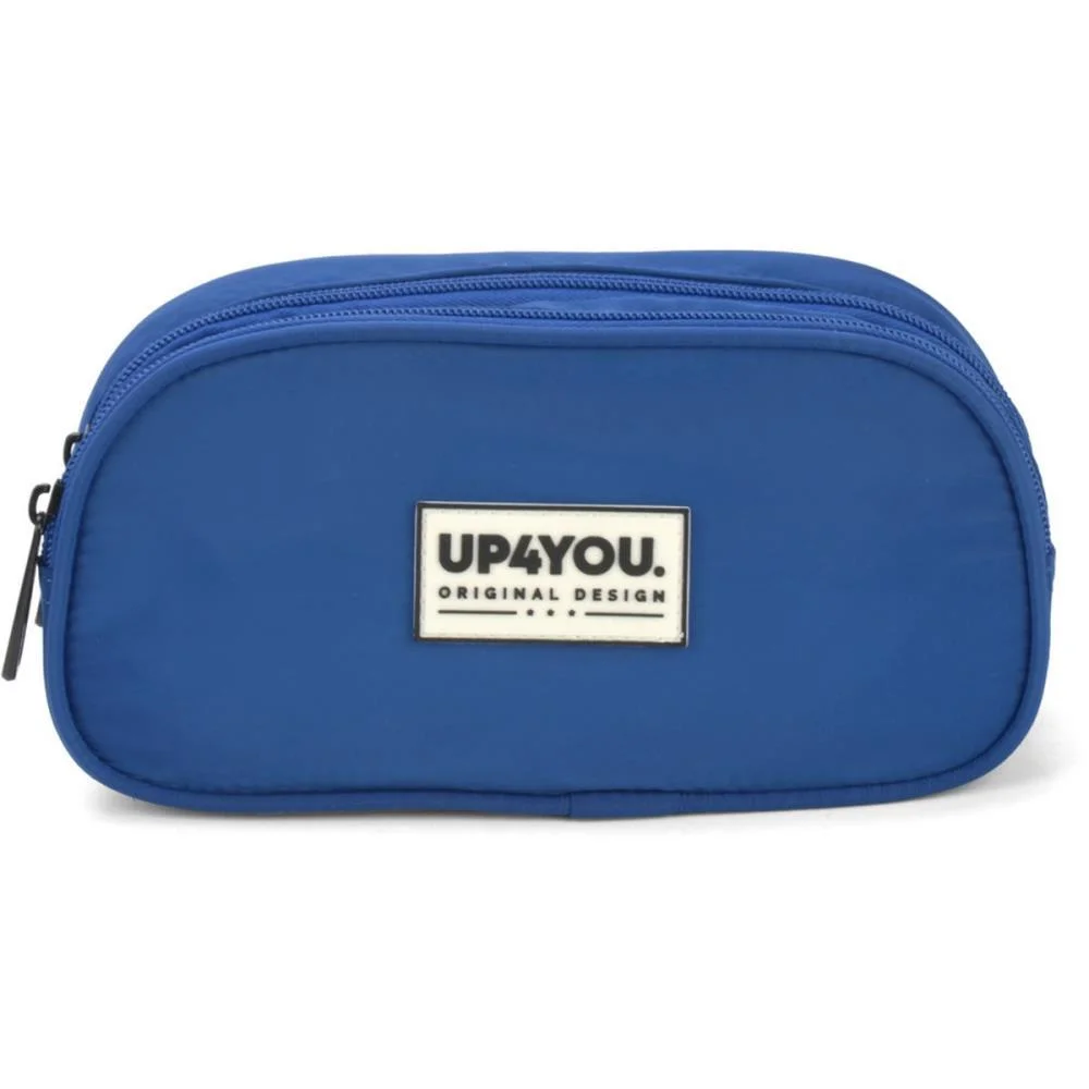 ESTOJO DUPLO TECIDO UP4YOU AZUL LUXCEL (UNIDADE) - imagem 3