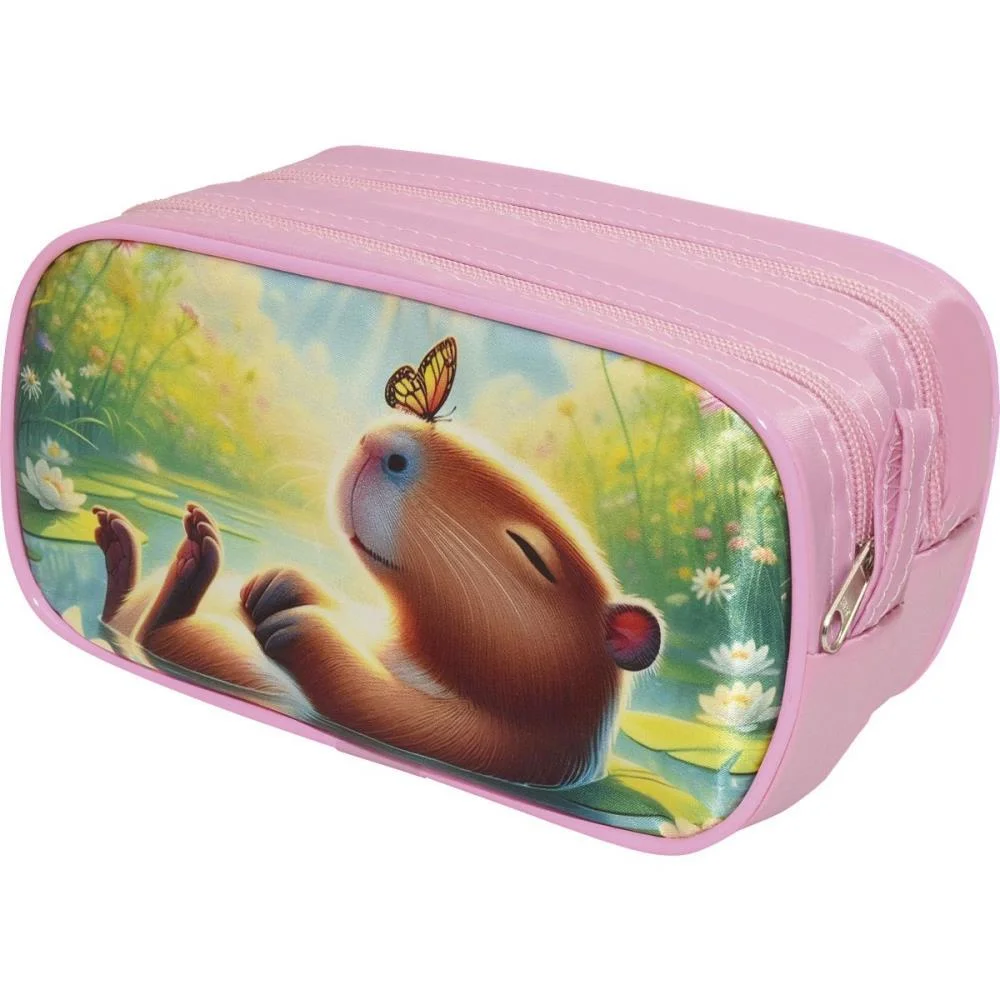 ESTOJO DUPLO CAPIVARA SORTIDO REFLEX (UNIDADE) - imagem 3