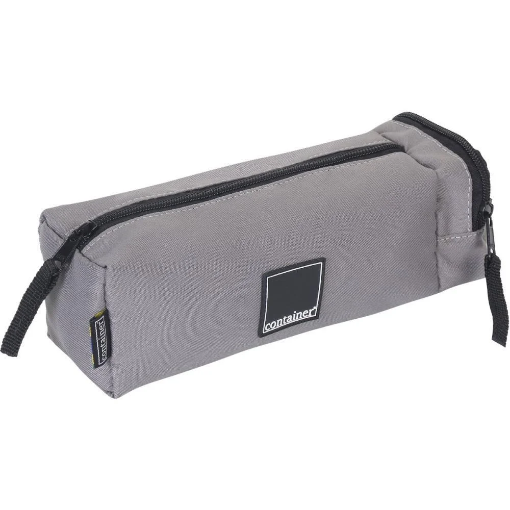 ESTOJO SIMPLES TECIDO CONTAINER COLORS CINZA DERMIWIL (UNIDADE) - imagem 3