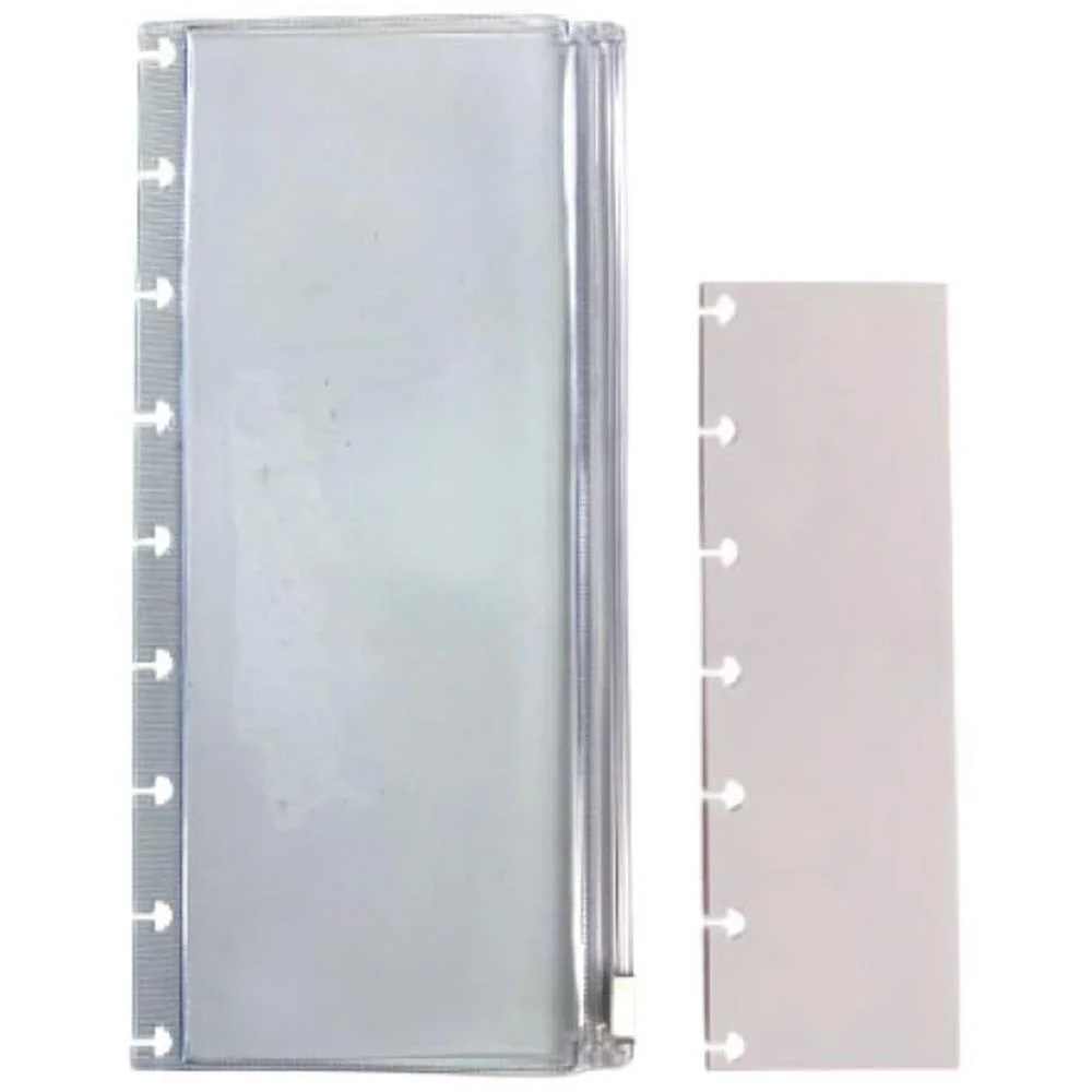 ESTOJO SIMPLES PVC TRANSP. C/REGUA PP TRANSP. ROMITEC (UNIDADE) - imagem 3