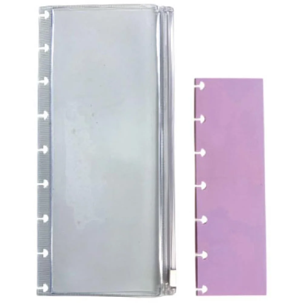 ESTOJO SIMPLES PVC TRANSP. C/REGUA PP LL ROMITEC (UNIDADE) - imagem 2