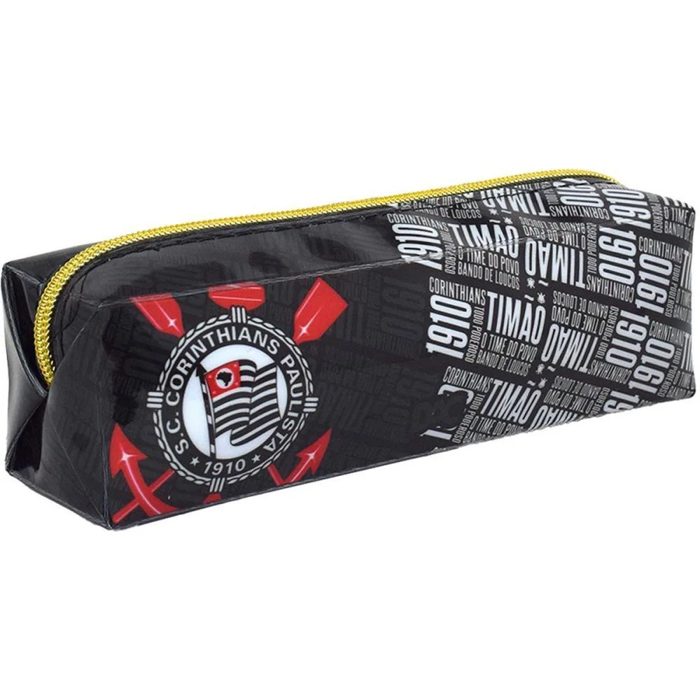 ESTOJO SIMPLES CORINTHIANS PVC M CRISTAL DAC (UNIDADE) - imagem 2