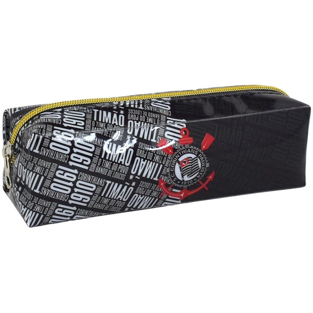 ESTOJO SIMPLES CORINTHIANS PVC M CRISTAL DAC (UNIDADE) - imagem 4