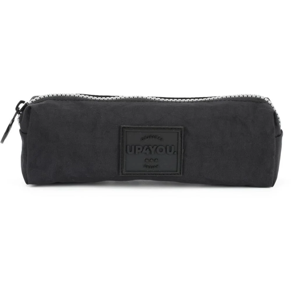 ESTOJO SIMPLES TECIDO UP4YOU CRINKLE PRETO LUXCEL (UNIDADE) - imagem 2