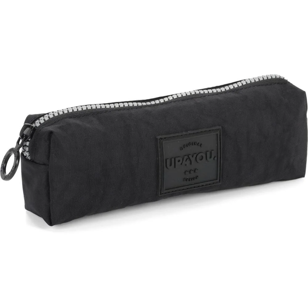 ESTOJO SIMPLES TECIDO UP4YOU CRINKLE PRETO LUXCEL (UNIDADE) - imagem 4