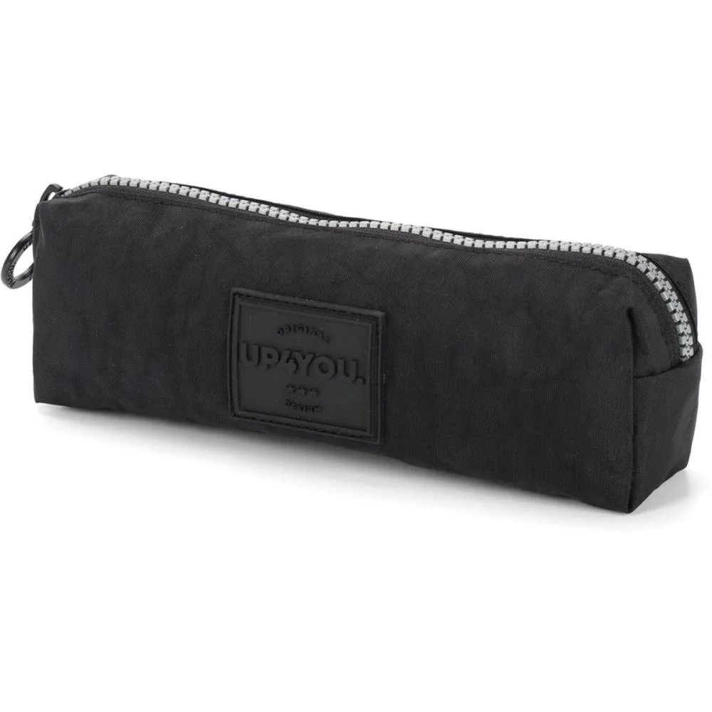 ESTOJO SIMPLES TECIDO UP4YOU CRINKLE PRETO LUXCEL (UNIDADE) - imagem 5