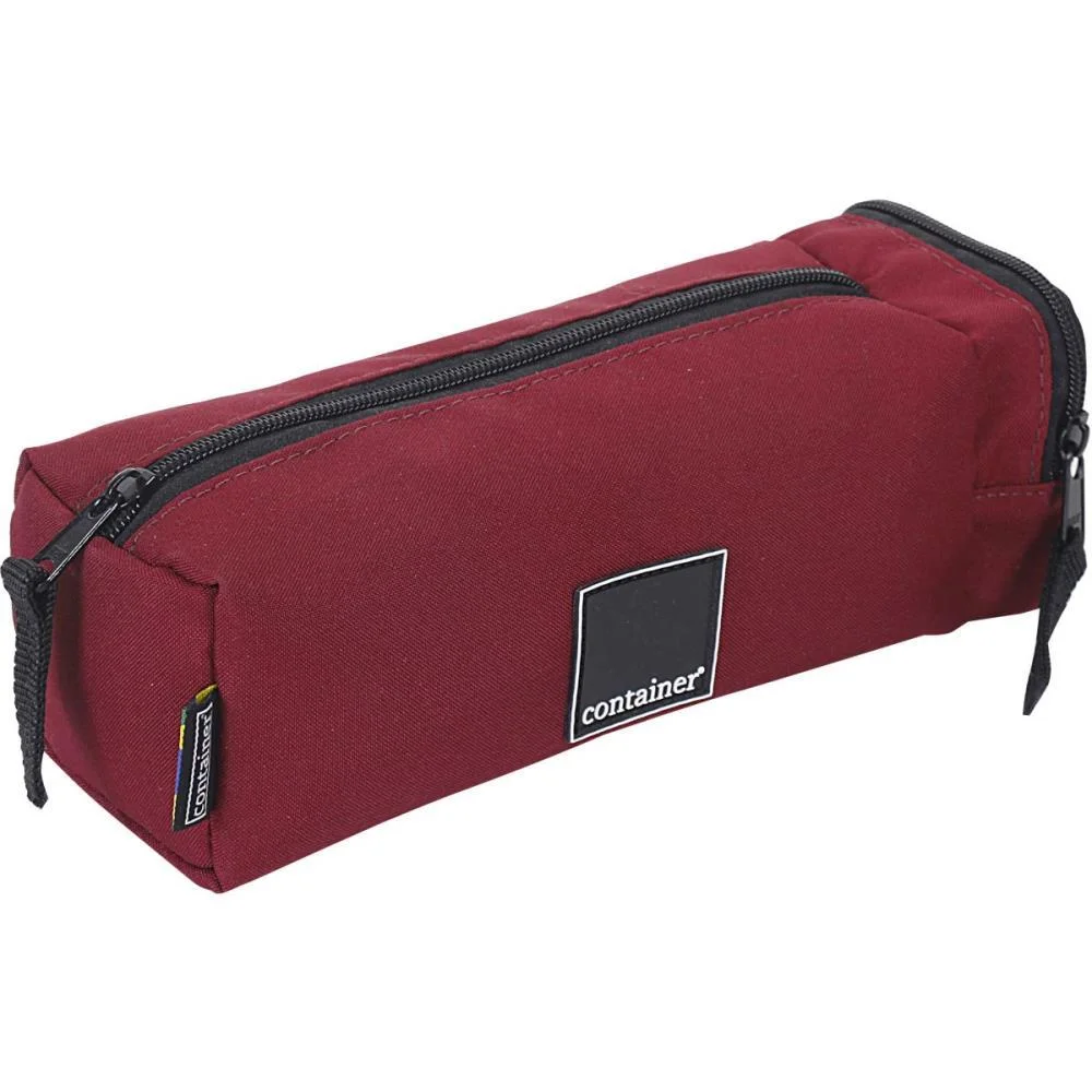 ESTOJO SIMPLES TECIDO CONTAINER COLORS VINHO DERMIWIL (UNIDADE) - imagem 4