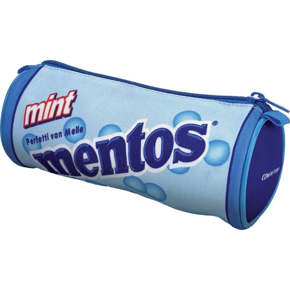 ESTOJO SIMPLES MENTOS MINT REDONDO AZUL COMPACTOR (CX.C/05) - imagem 3