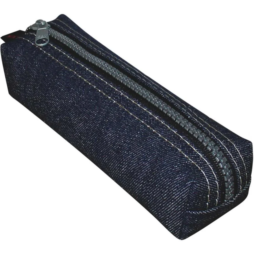 ESTOJO SIMPLES JEANS INDIGO MEDIO ZIP.TRATOR REFLEX (PCT.C/06) - imagem 2