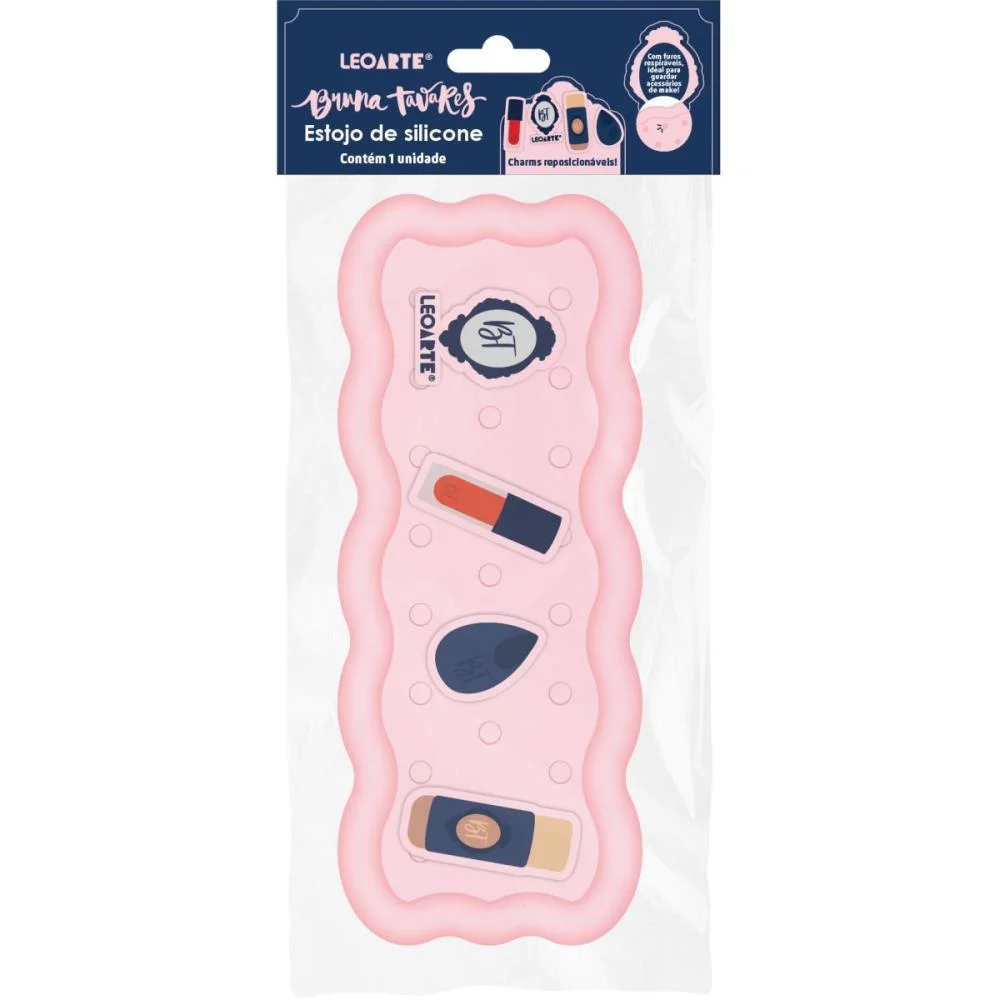ESTOJO SIMPLES BRUNA TAVARES SILICONE C/PINS LEONORA (UNIDADE) - imagem 3