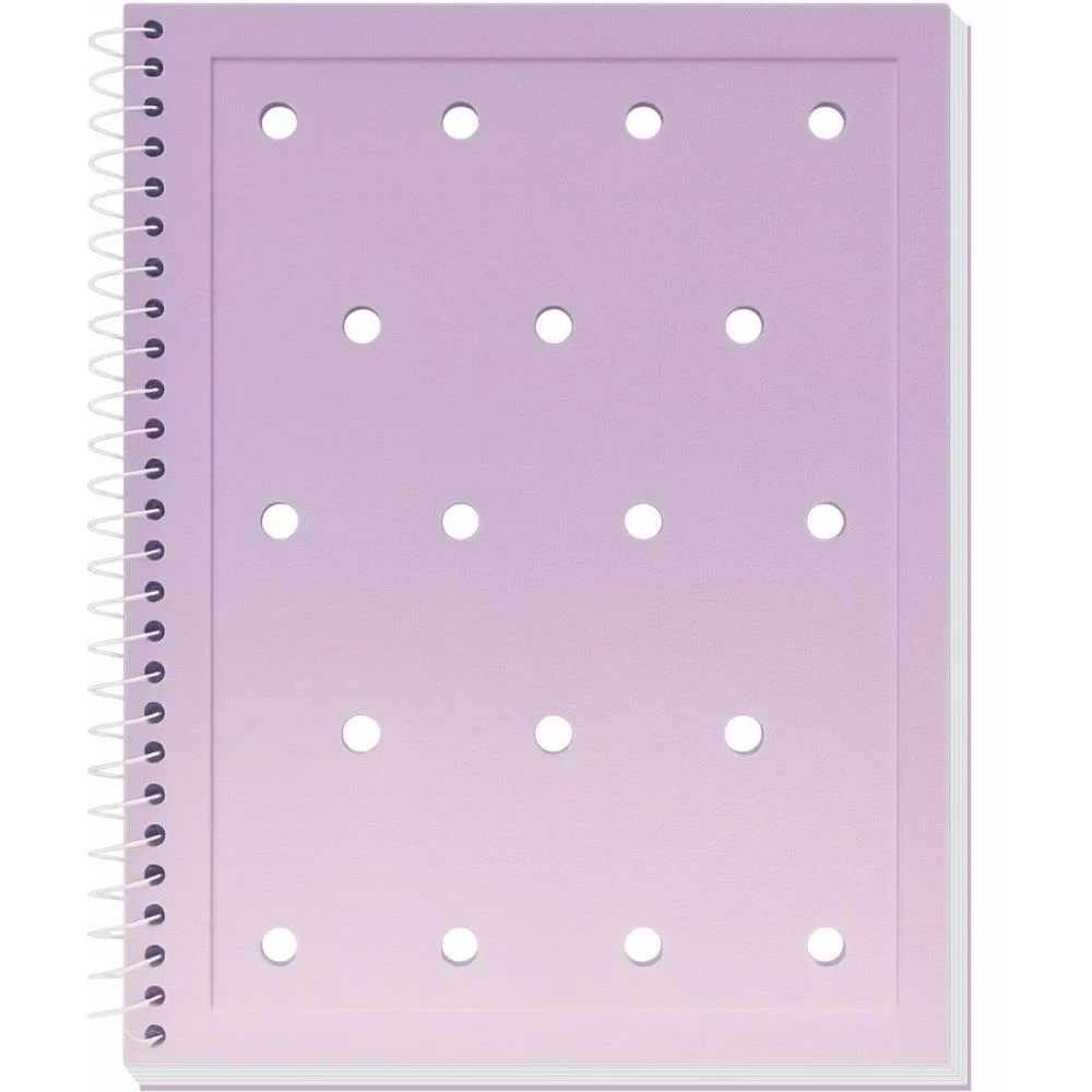 CADERNO 01X1 CAPA DURA CHARMS LILAS 80FLS TAMOIO (UNIDADE) - imagem 4