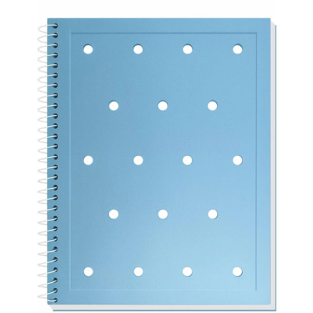 CADERNO 01X1 CAPA DURA CHARMS AZUL 80FLS TAMOIO (UNIDADE) - imagem 4