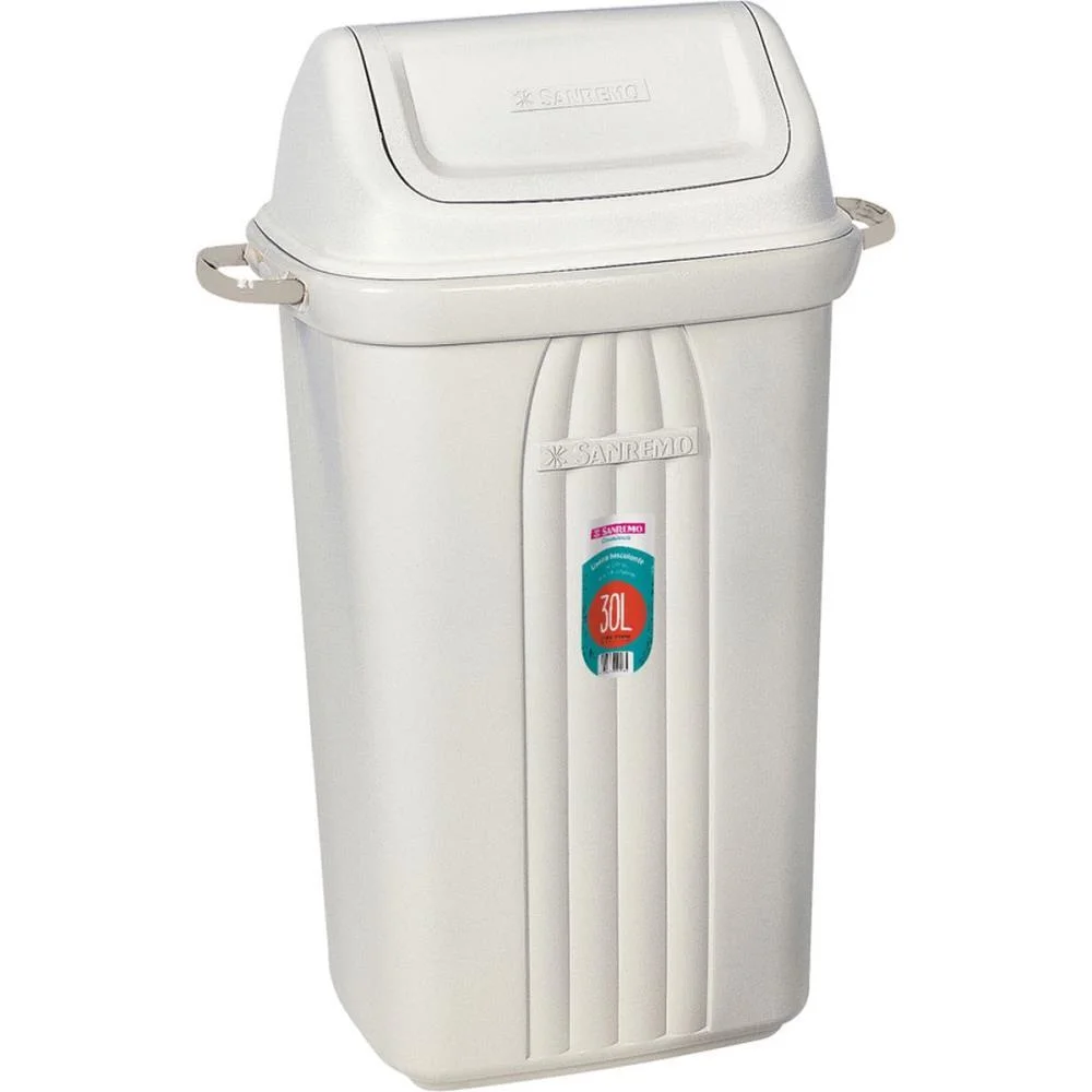 LIXEIRA BASCULANTE 30L. SANREMO (UNIDADE) - imagem 3