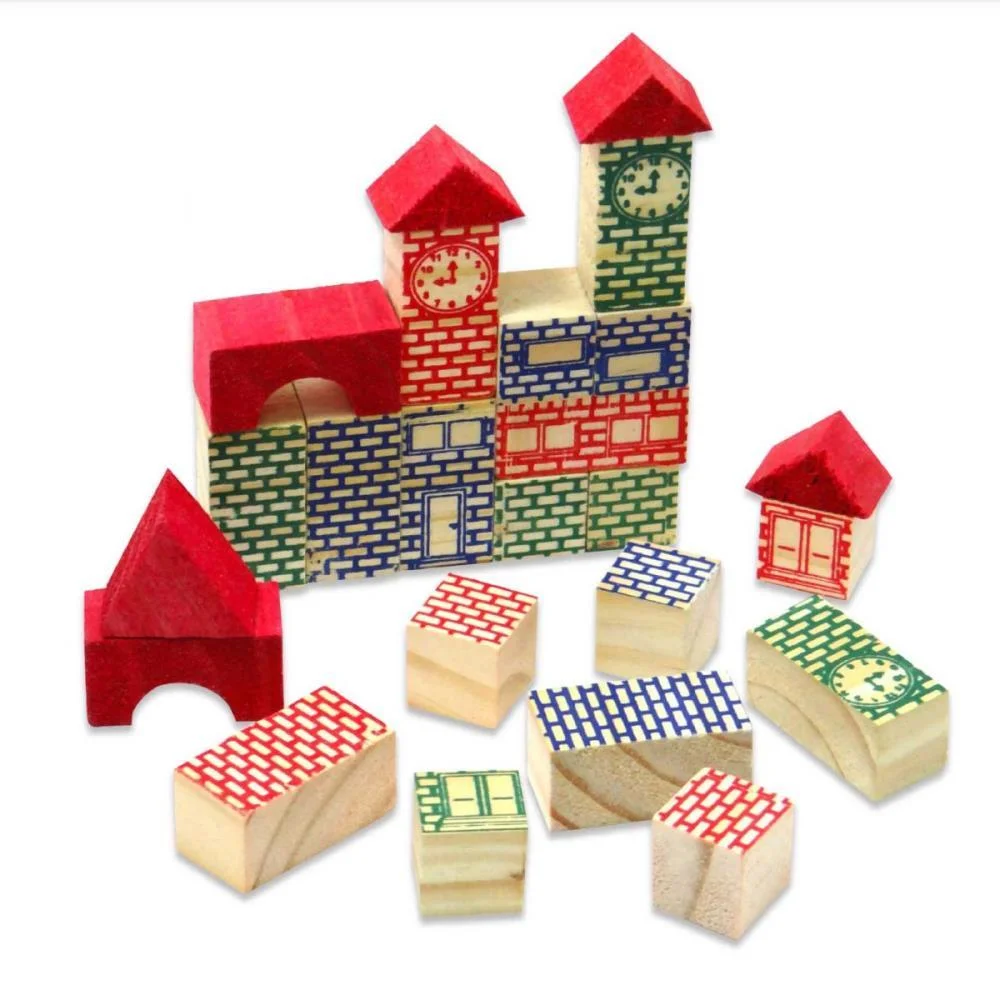 BRINQUEDO PARA MONTAR FUTURO ENGENHEIRO 24PC MADEIRA COLUNA (UNIDADE) - imagem 3