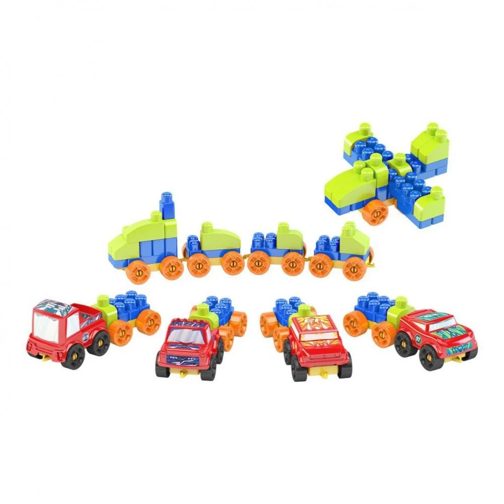 BRINQUEDO PARA MONTAR MONTA MAQUINAS BLOCOLANDIA 68P DISMAT (UNIDADE) - imagem 4