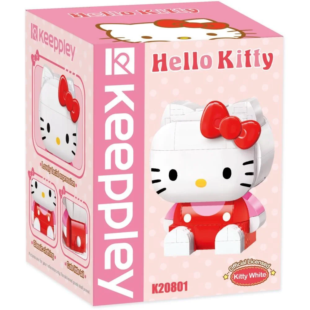 BRINQUEDO PARA MONTAR HELLO KITTY 142 PECAS KEEPPLAY (UNIDADE) - imagem 4