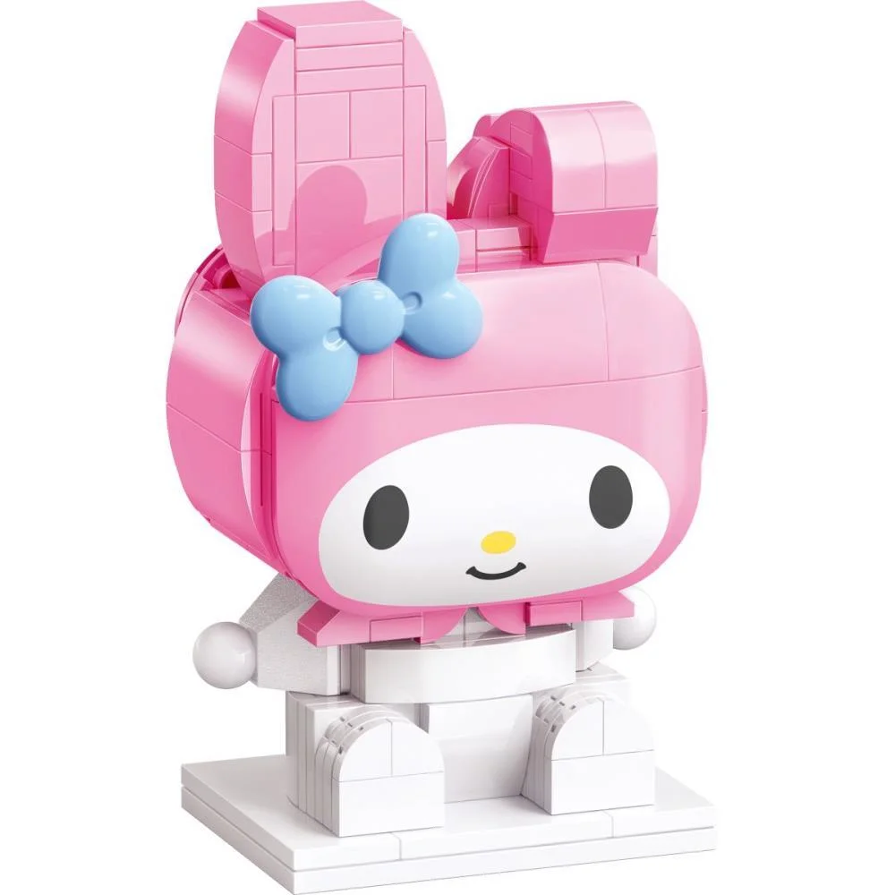 BRINQUEDO PARA MONTAR HELLO KITTY MY MELODY 180PECAS KEEPPLAY (UNIDADE) - imagem 5