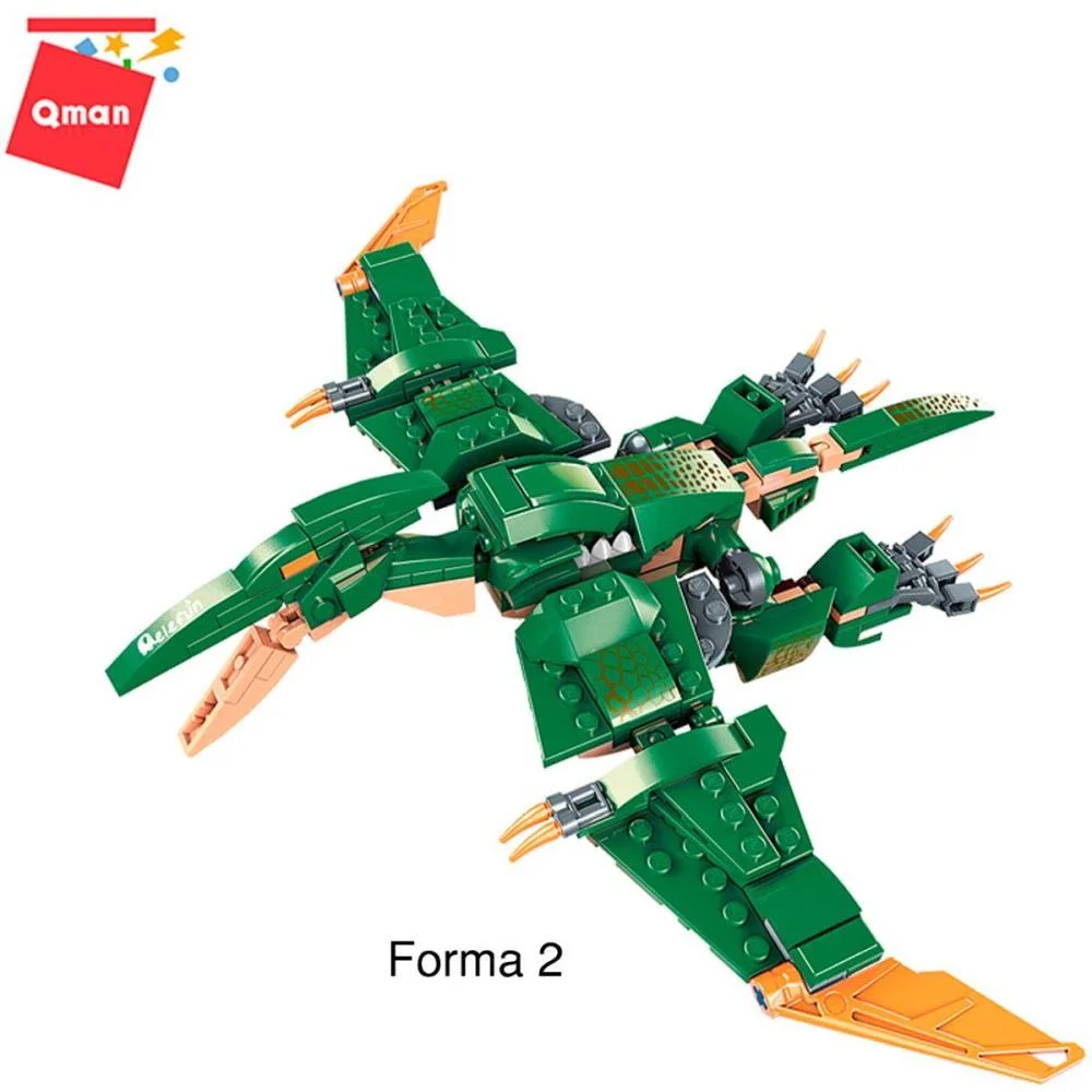 BRINQUEDO PARA MONTAR COMBO DINOSSAUROS 287PCS VD. KEEPPLAY (UNIDADE) - imagem 4