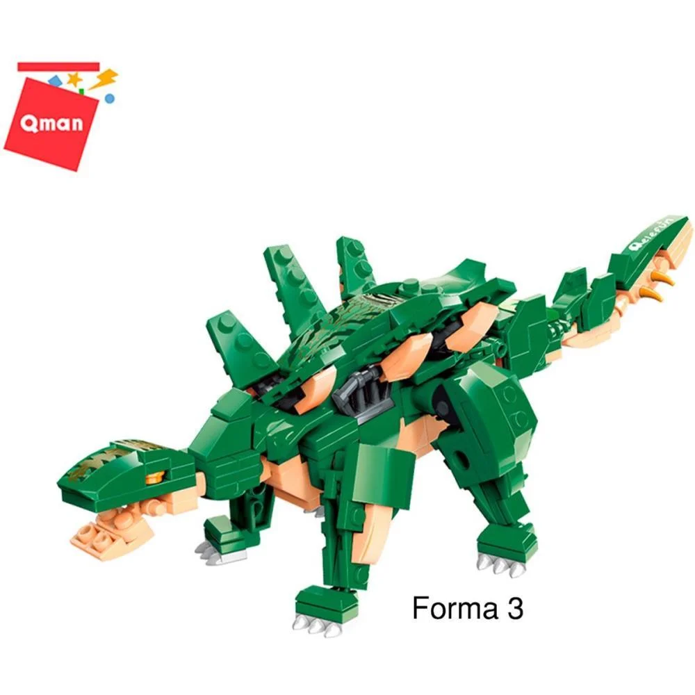 BRINQUEDO PARA MONTAR COMBO DINOSSAUROS 287PCS VD. KEEPPLAY (UNIDADE) - imagem 5