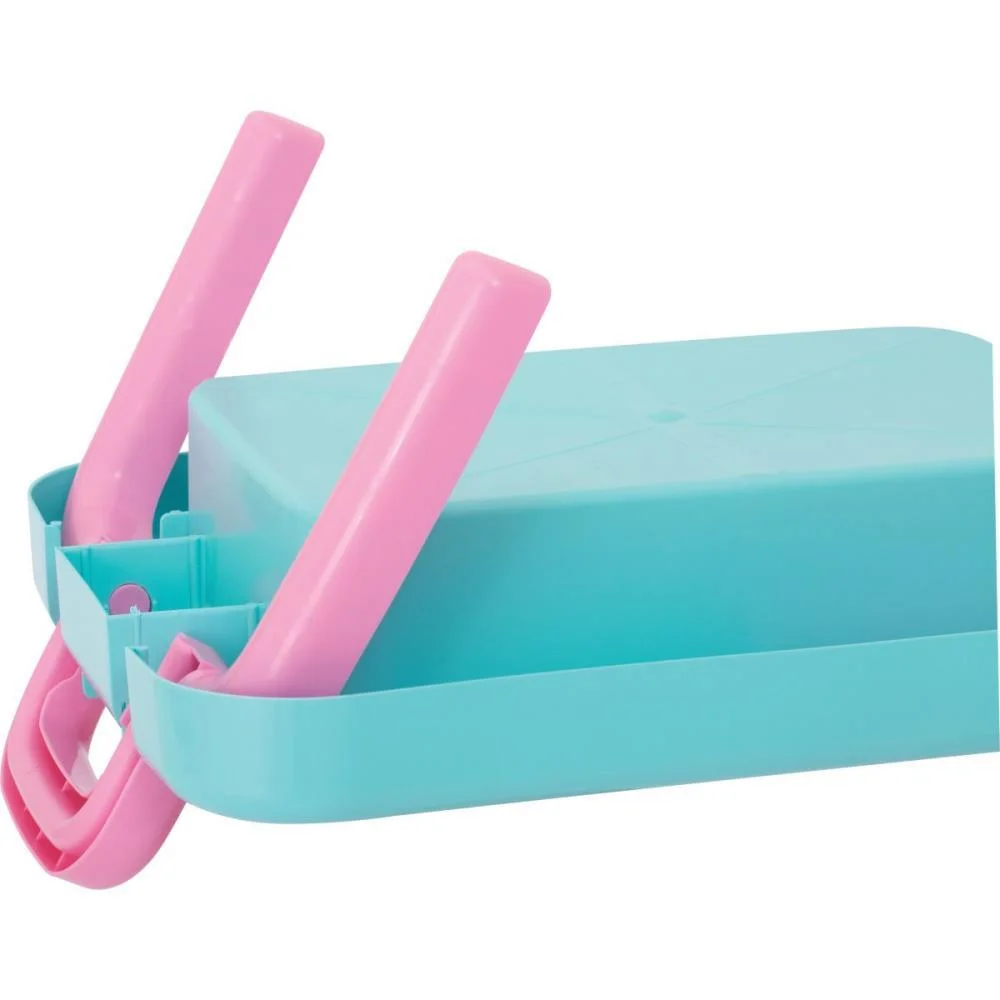 BRINQUEDO PARA MONTAR MESA MERCOBLOCKS CHARMOSA 64PC MERCO TOYS (UNIDADE) - imagem 5