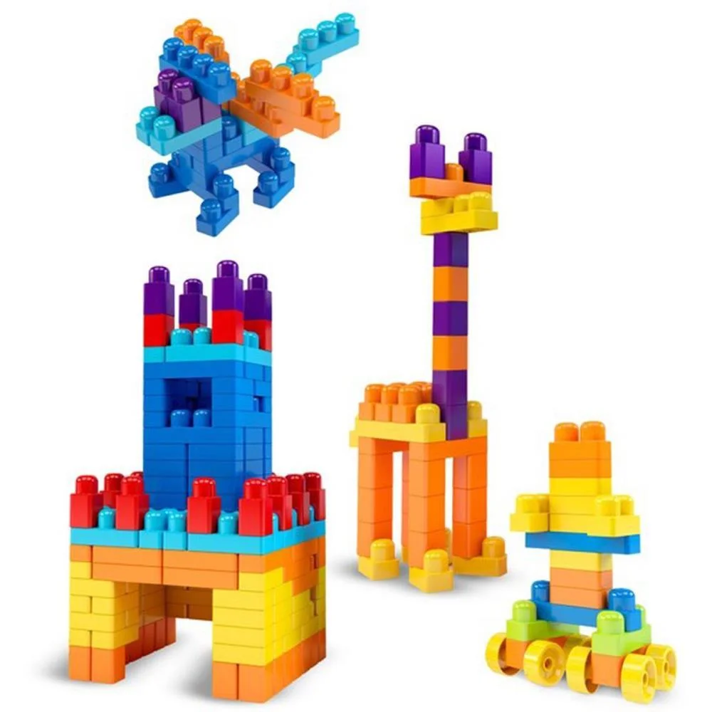 BRINQUEDO PARA MONTAR MAIS BLOCOS 200 PCS DISMAT (CAIXA) - imagem 3