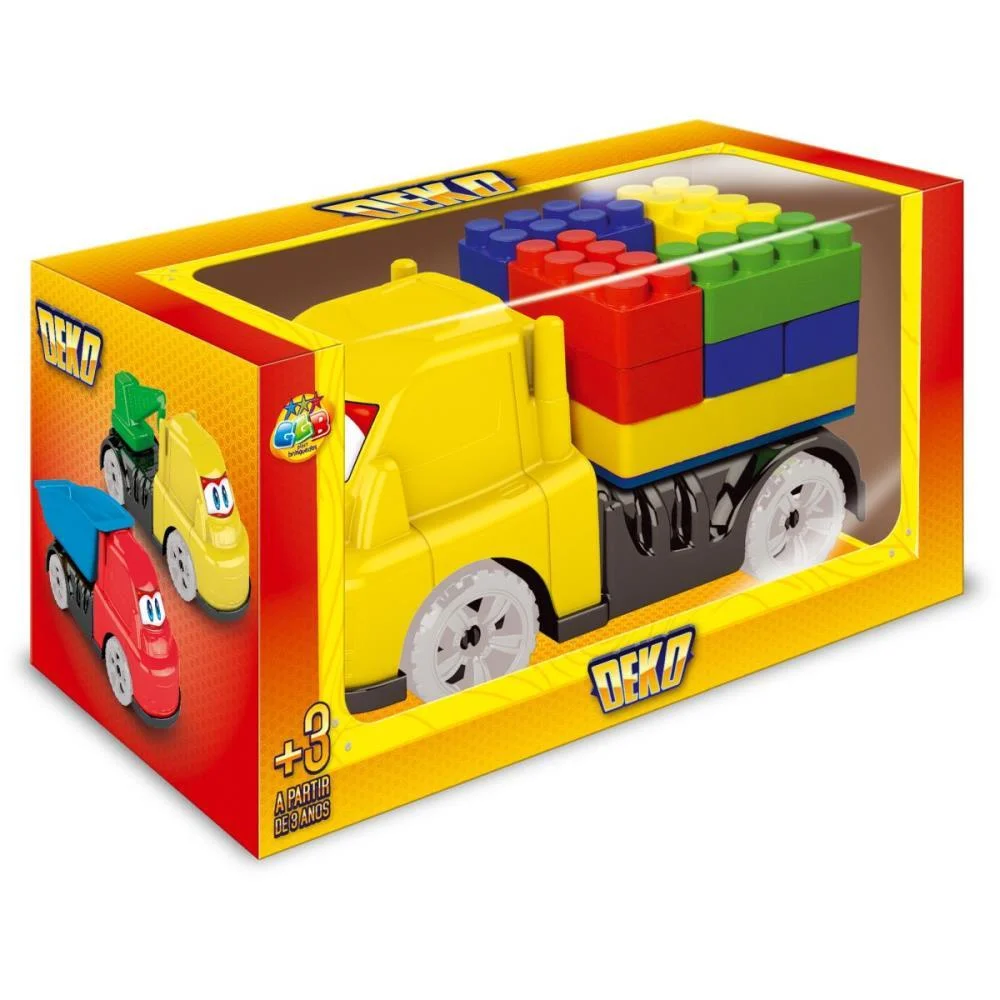 BRINQUEDO PARA MONTAR DEKO BLOCOS II GGB PLAST (UNIDADE) - imagem 4