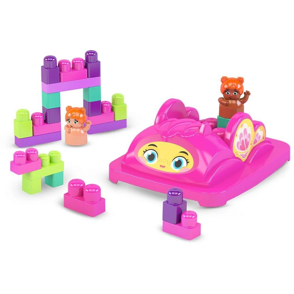 BRINQUEDO PARA MONTAR CARRO ENCANTADO BLOCOLANDIA 25 DISMAT (UNIDADE) - imagem 4