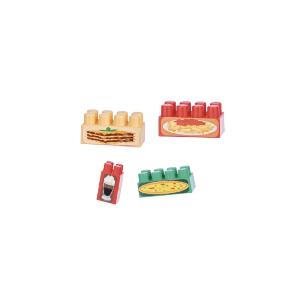 BRINQUEDO PARA MONTAR CAMINHAO CACAMBA C/BALDE+8BLOC GULLIVER (UNIDADE) - imagem 5