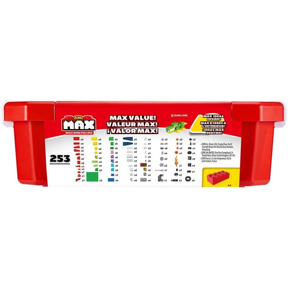 BRINQUEDO PARA MONTAR MAX CONSTRUCTION 253PCS CANDIDE (UNIDADE) - imagem 5