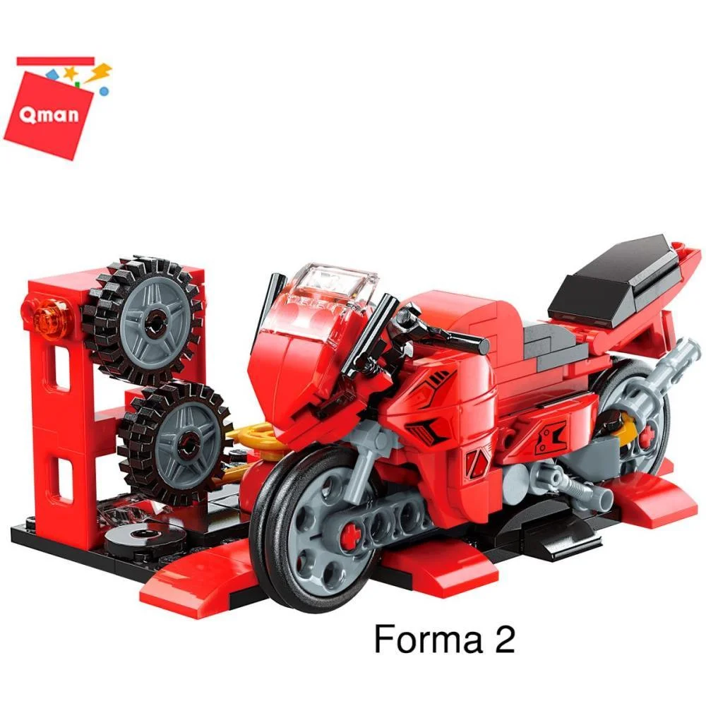 BRINQUEDO PARA MONTAR COMBO TRANSPORTES 3EM1 305PCS KEEPPLAY (UNIDADE) - imagem 5