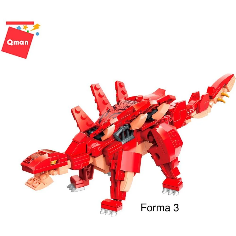 BRINQUEDO PARA MONTAR COMBO DINOSSAUROS 287PCS VM. KEEPPLAY (UNIDADE) - imagem 3