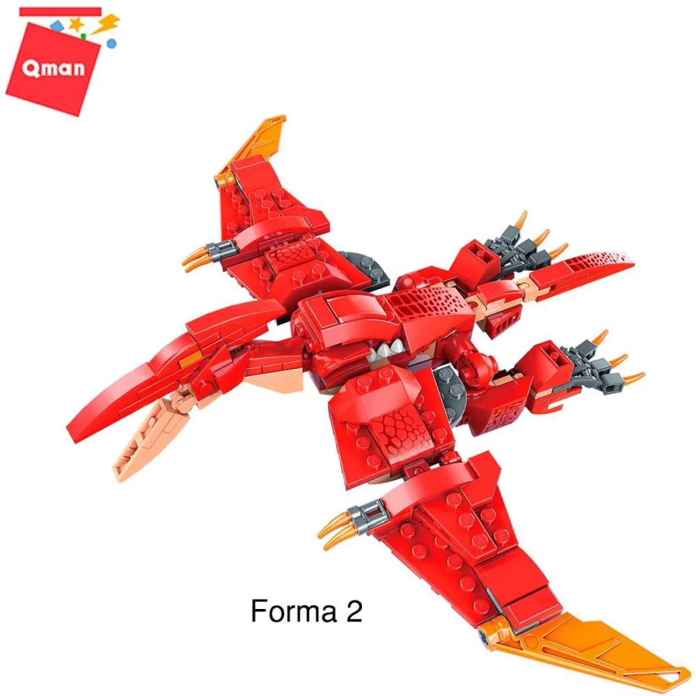 BRINQUEDO PARA MONTAR COMBO DINOSSAUROS 287PCS VM. KEEPPLAY (UNIDADE) - imagem 4