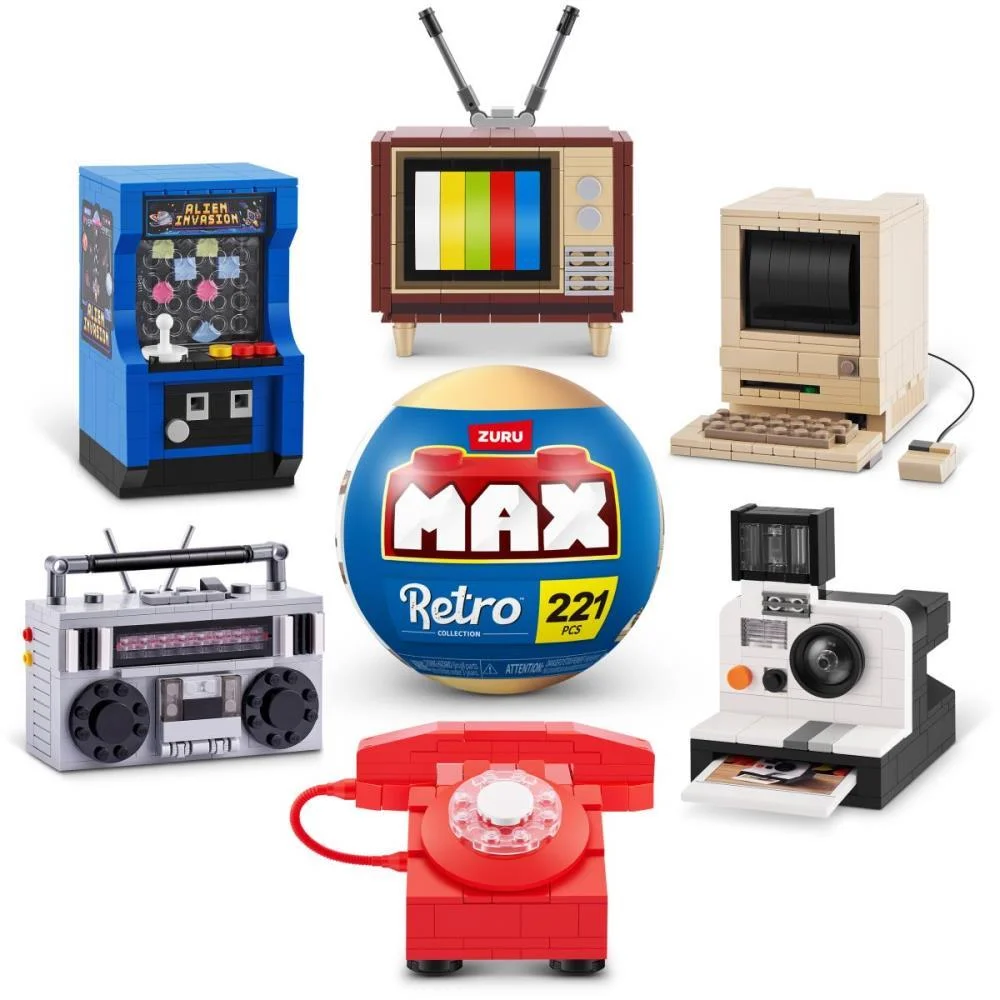 BRINQUEDO PARA MONTAR MAX PREMIUM RETRO CANDIDE (UNIDADE) - imagem 2