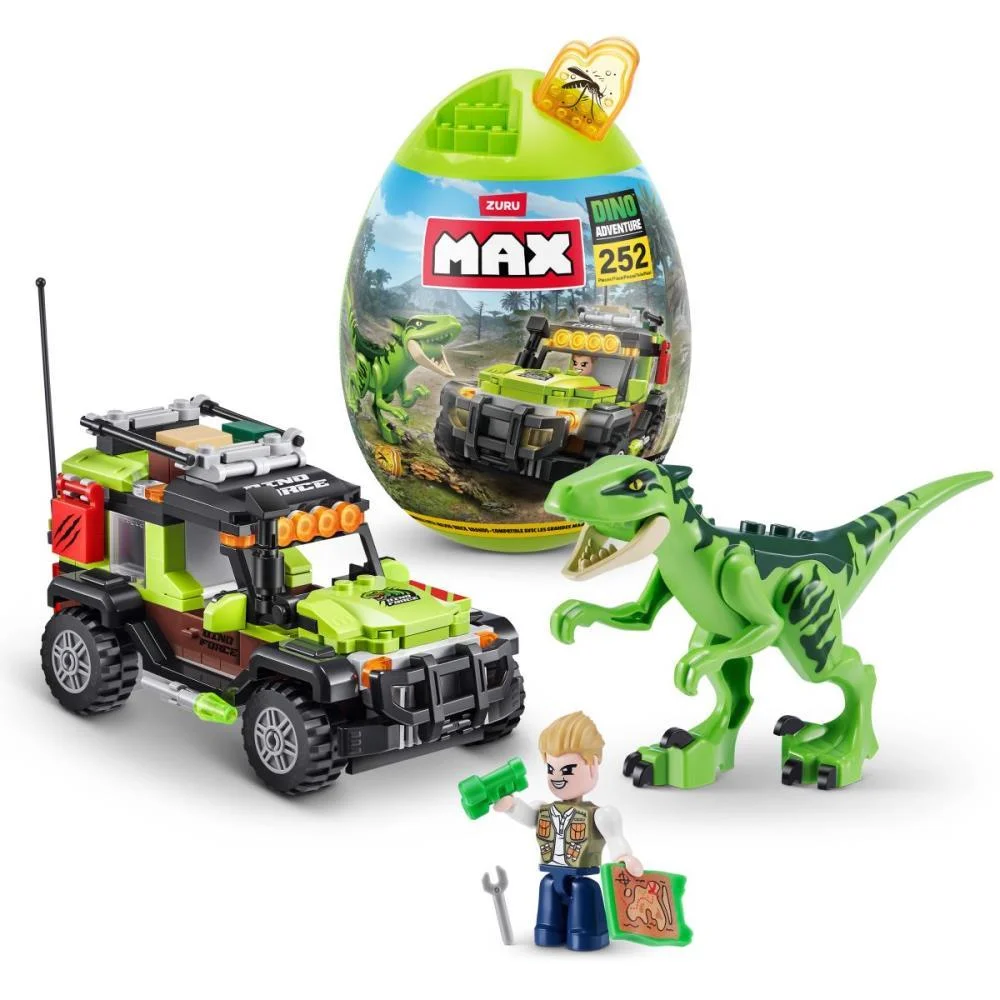 BRINQUEDO PARA MONTAR MAX DINO ADVENTURE 252PCS CANDIDE (UNIDADE) - imagem 5