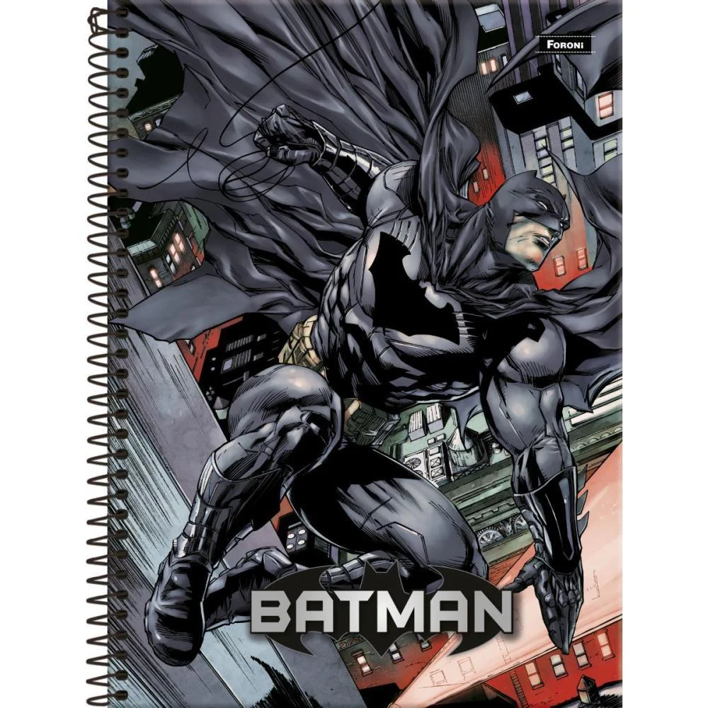 CADERNO 01X1 CAPA DURA BATMAN 80FLS. FORONI (PCT.C/04) - imagem 2