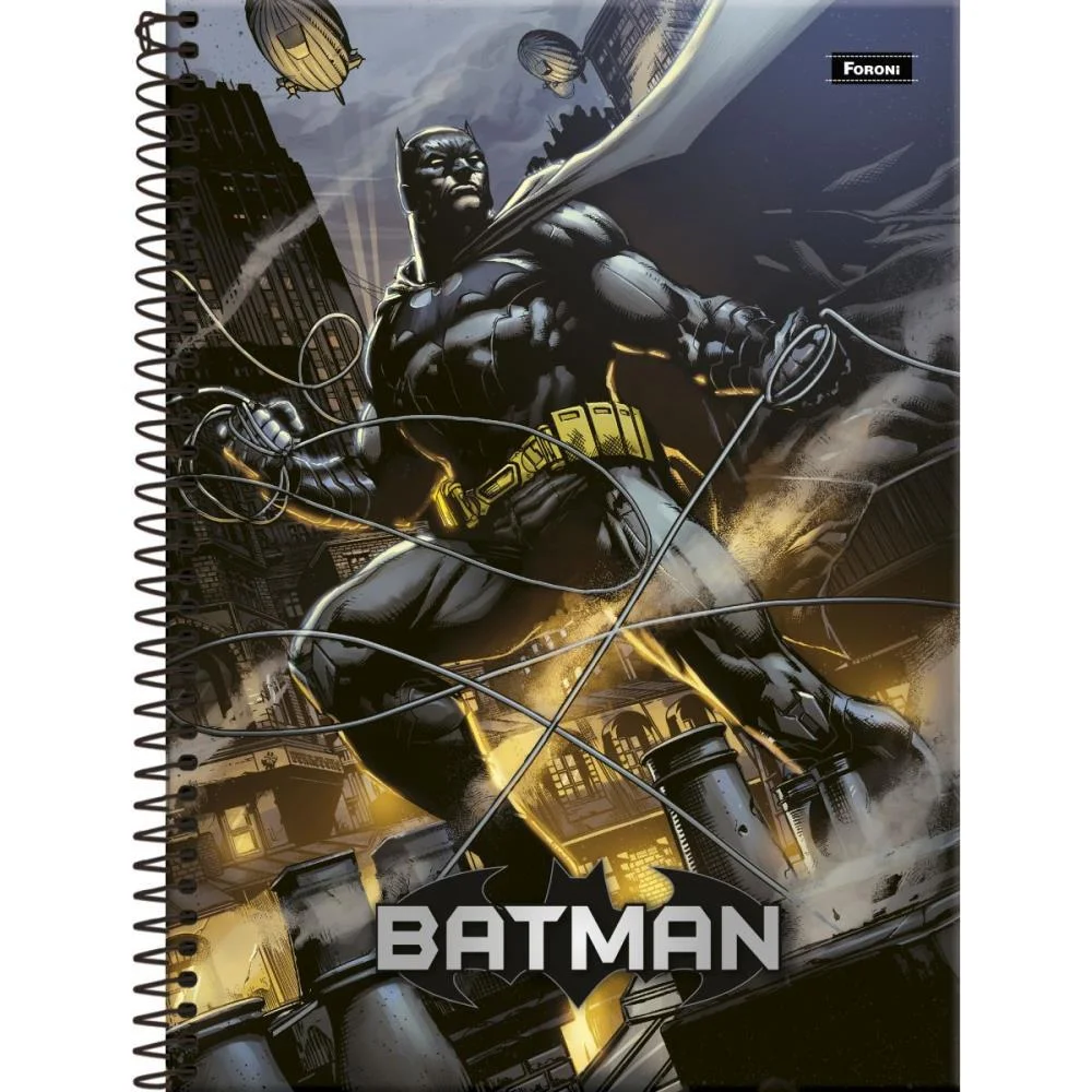 CADERNO 01X1 CAPA DURA BATMAN 80FLS. FORONI (PCT.C/04) - imagem 4