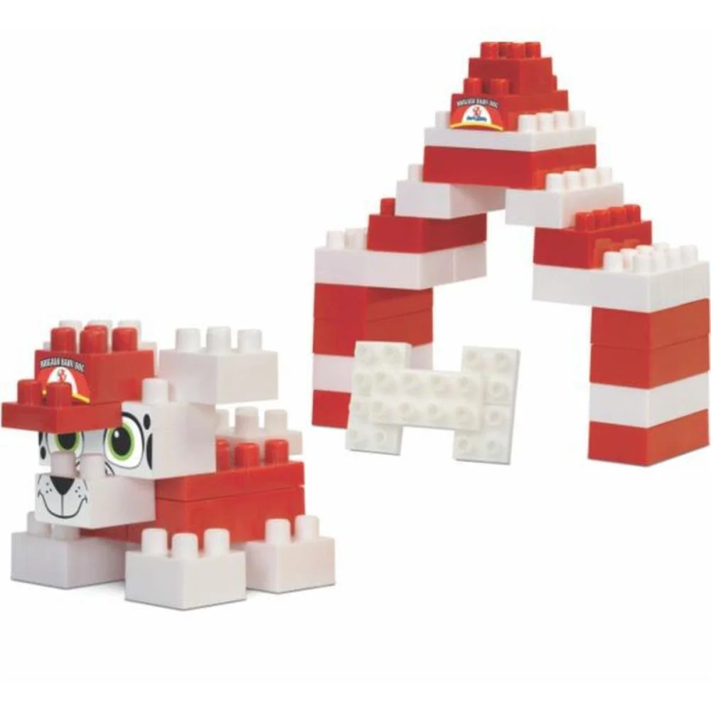 BRINQUEDO PARA MONTAR BRIGADA BABY DOG 48PCS SORT. MERCO TOYS (UNIDADE) - imagem 4