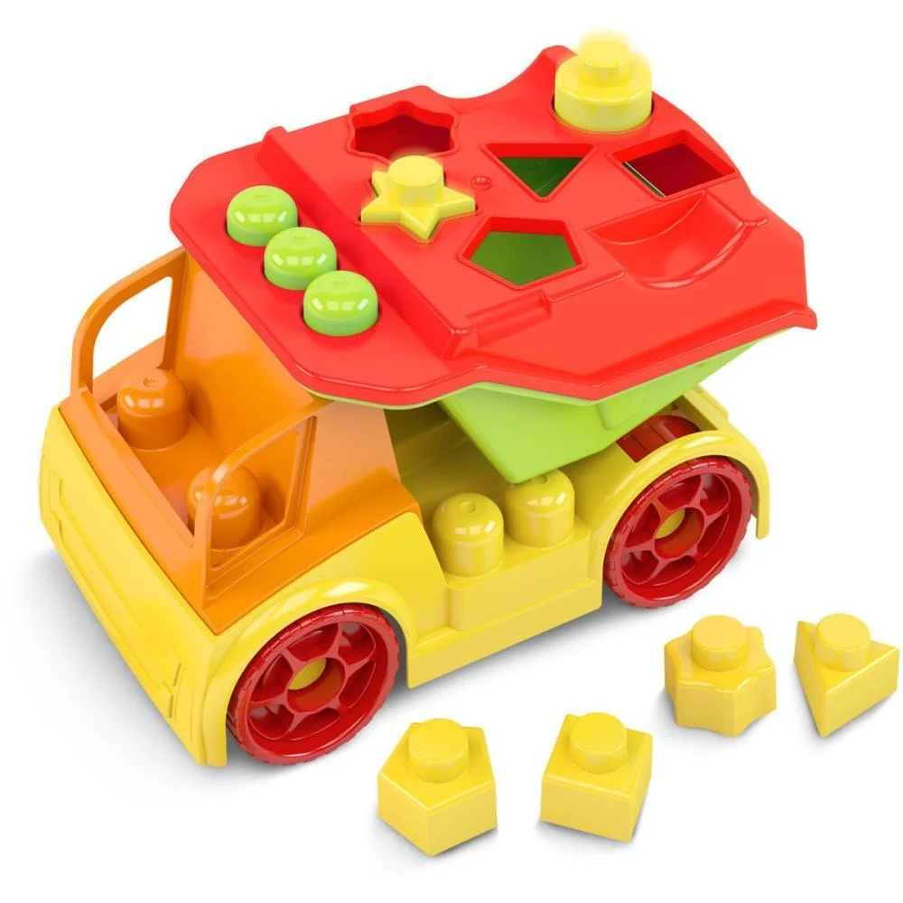 BRINQUEDO PARA MONTAR AMERICAN TRUCK BLOCOLANDIA DISMAT (UNIDADE) - imagem 2