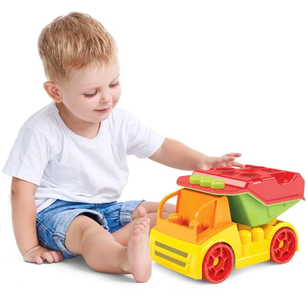 BRINQUEDO PARA MONTAR AMERICAN TRUCK BLOCOLANDIA DISMAT (UNIDADE) - imagem 4