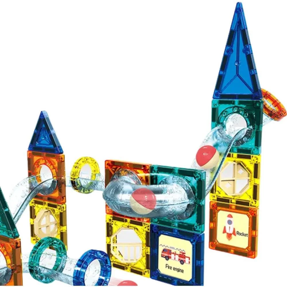 BRINQUEDO PARA MONTAR BLOCOS MAGNETICOS 42PCS PP IMPORT (UNIDADE) - imagem 3