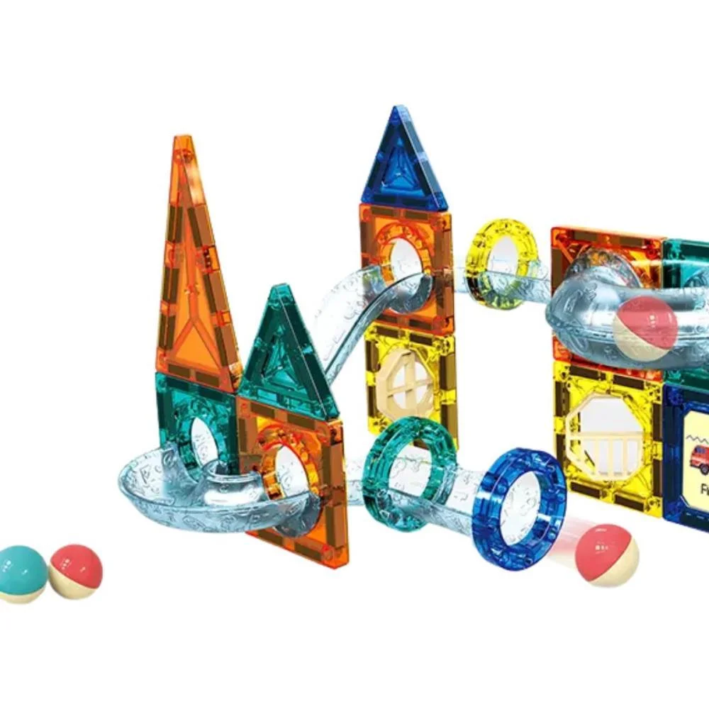 BRINQUEDO PARA MONTAR BLOCOS MAGNETICOS 42PCS PP IMPORT (UNIDADE) - imagem 4