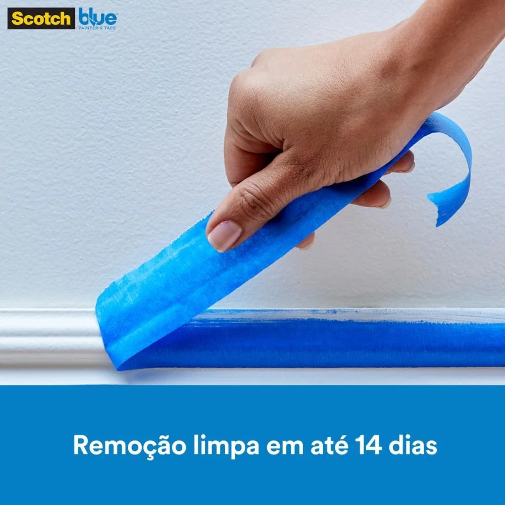 FITA CREPE BLUE TAPE 2090 24MMX50MTS. 3M (UNIDADE) - imagem 5