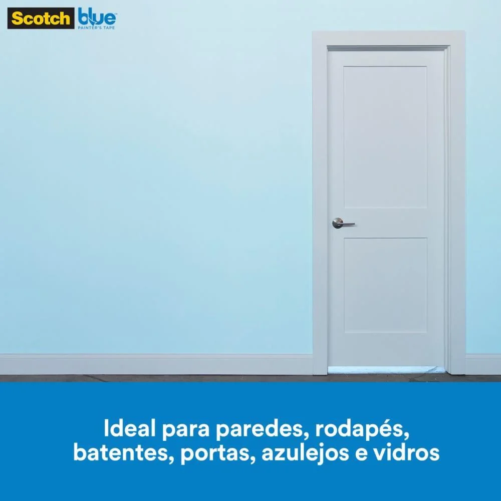 FITA CREPE BLUE TAPE 2090 24MMX50MTS. 3M (UNIDADE) - imagem 6