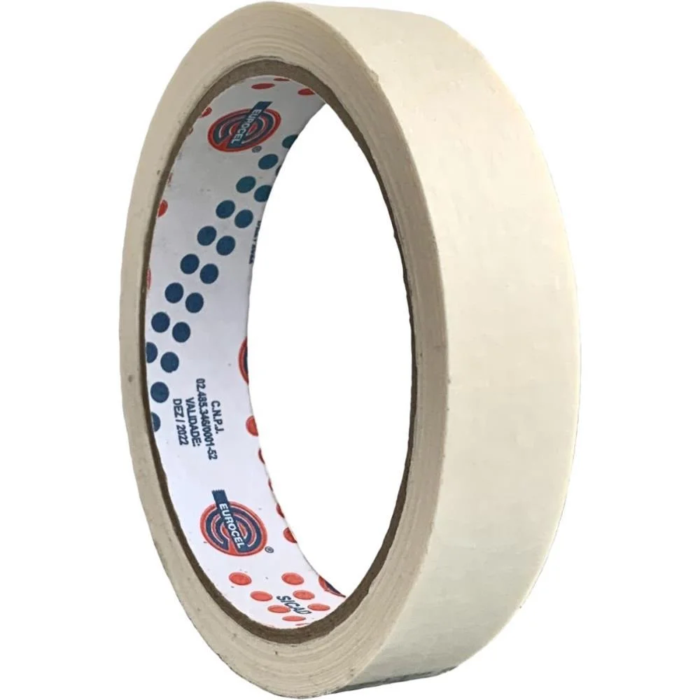 FITA CREPE 19MMX20M BRANCA EUROCEL (UNIDADE) - imagem 3