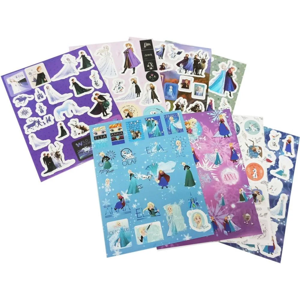 ADESIVOS DECORADOS FROZEN 8FLS. MOD. 957 (S) V.M.P. (CARTELA) - imagem 4