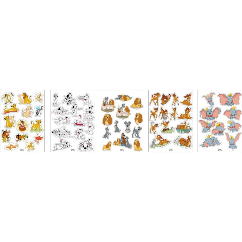 ADESIVOS DECORADOS DISNEY CLASSICS 20F DAC (UNIDADE) - imagem 3