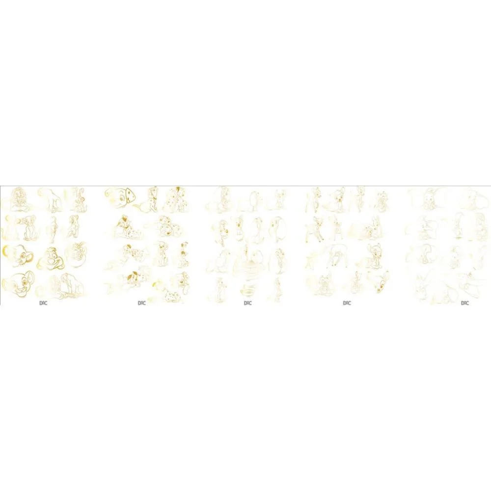 ADESIVOS DECORADOS DISNEY CLASSICS 20F DAC (UNIDADE) - imagem 5