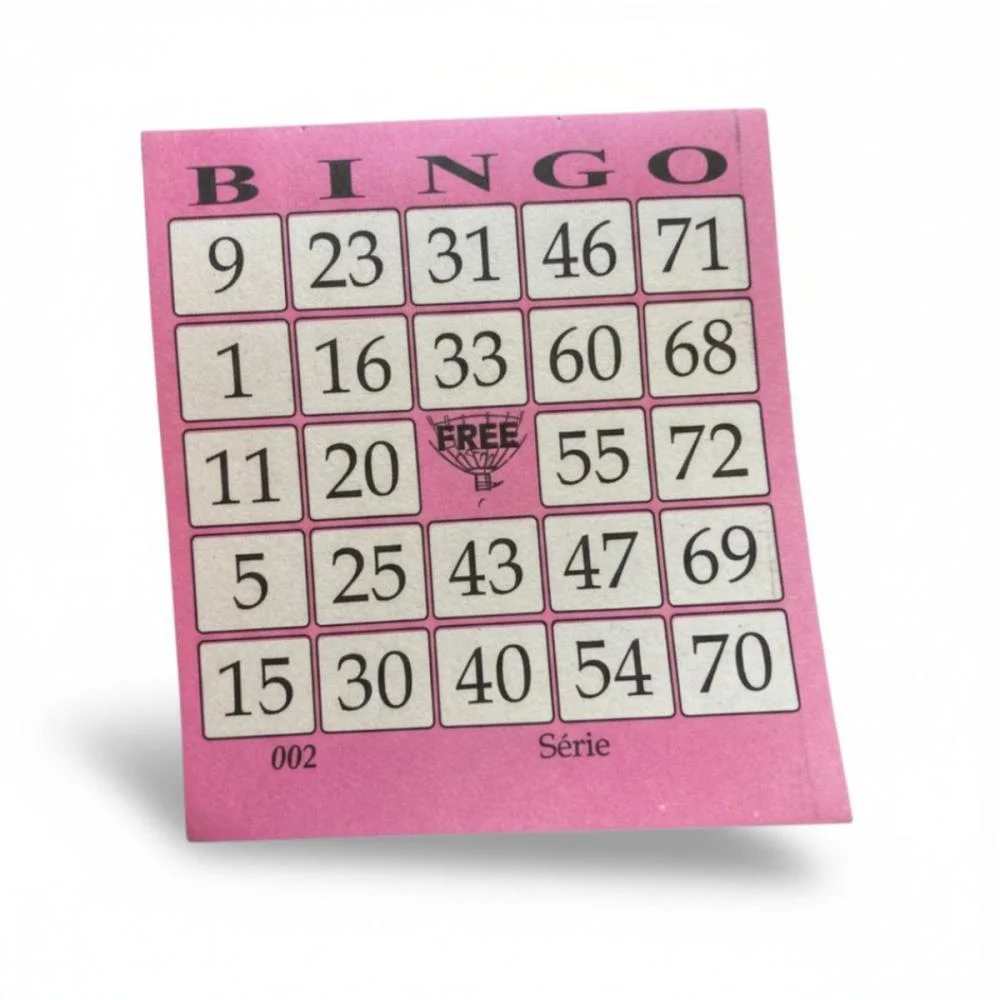 BLOCO PARA BINGO ROSA 110X100MM 100 FOLHAS GRAFICA GUERRA (PCT.C/15) - imagem 5